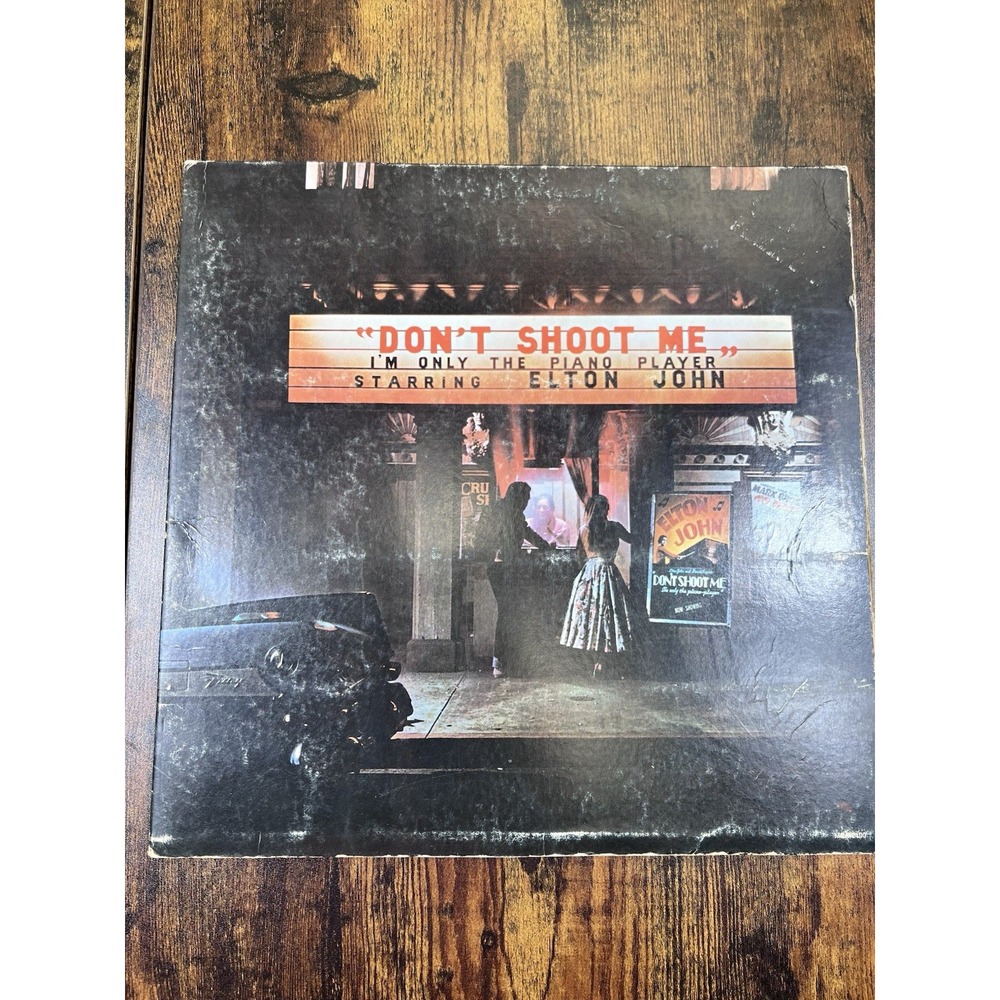 Elton John Don't Shoot Me Piano Player 12" Vinyl LP MCA MCA-2100